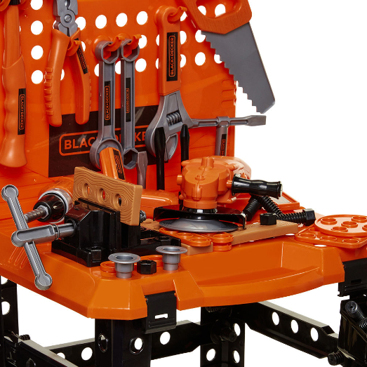 black and decker 100 piece carrying case workbench